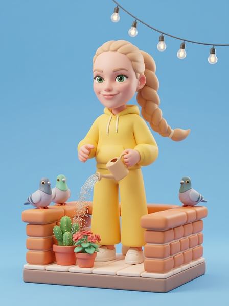 Промты для фигурки и LEGO по фото — пример