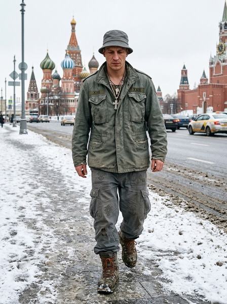 Зимние промты для ИИ-фотосессии — пример